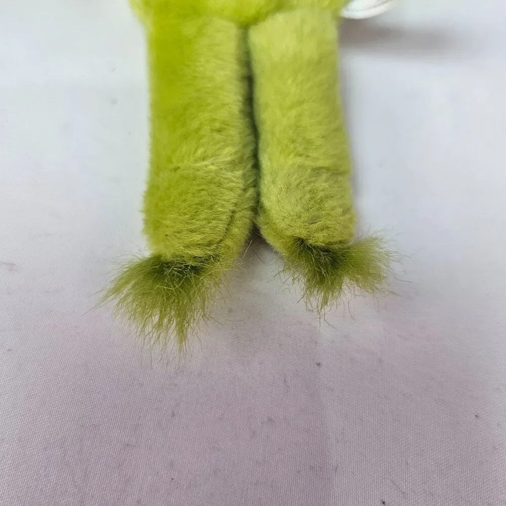 Vintage 1997 Dr Seuss Grinch Seuss Wear Plush Keychain Coin Purse Green 7